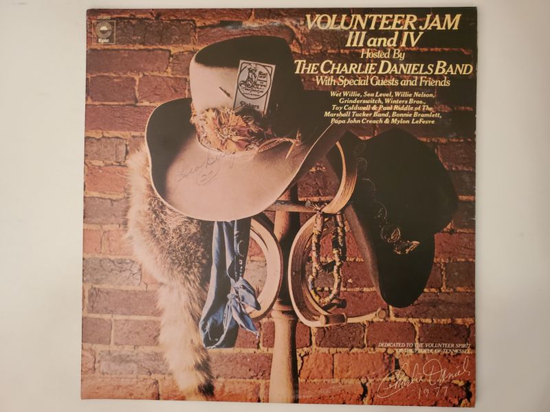 The Charlie Daniels Band Volunteer Jam III and IV vinyl record